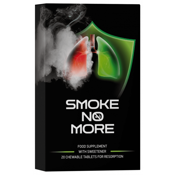 SMOKE NO MORE Помощник в борьбе с курением # 20 жевательных таблеток