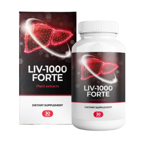 LIV-1000 FORTE - Экстракты растений для защиты печени (30 капсул)