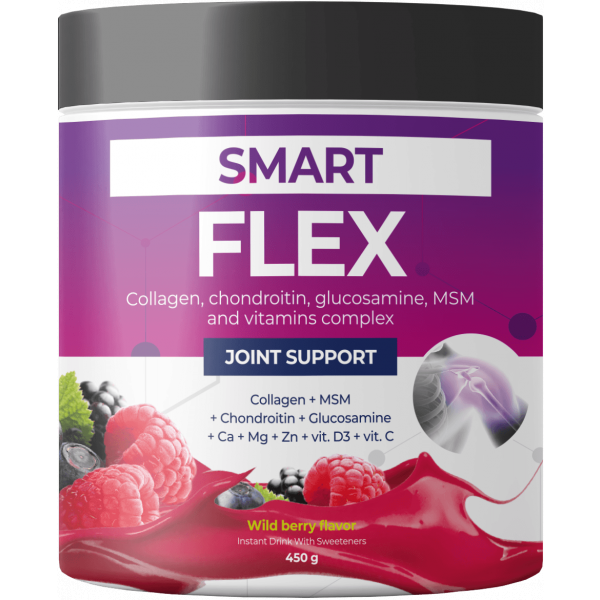 Smart FLEX Wild berry flavor # КОМПЛЕКС ДЛЯ СУСТАВОВ И СВЯЗОК