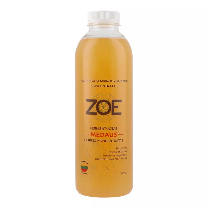 Ферментированный концентрат напитка из МЕДА ZOE, 0.75 л