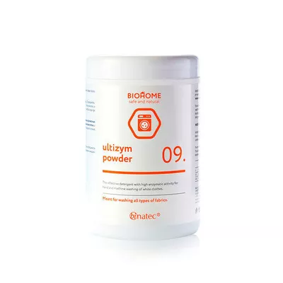 Binatec 09 - Гипоаллергенный стиральный порошок без фосфатов с симбиотиками (1 кг)